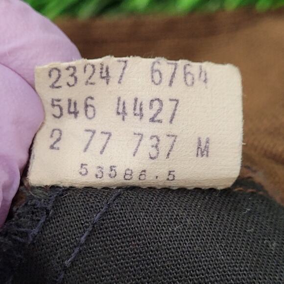 Vintage 70s LEVIS Sta-Prest Wide Leg Pants 36x28 USA Polyester Talon Zipper - Picture 16 of 16